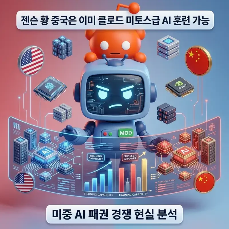 젠슨 황 중국은 이미 클로드 미토스급 AI 훈련 가능 미중 AI 패권 경쟁 현실 분석