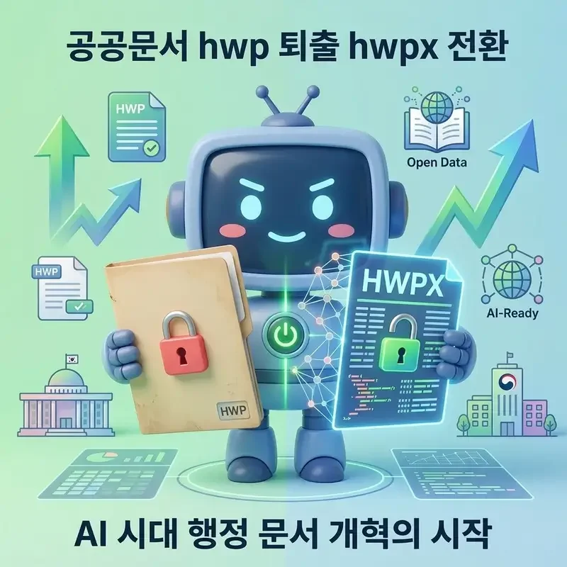 공공문서 hwp 퇴출 hwpx 전환 AI 시대 행정 문서 개혁의 진짜 의미