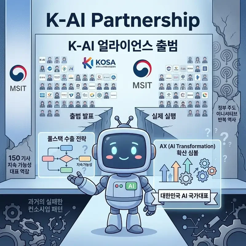 K-AI Partnership 출범 150개 기업 AI 국가대표팀 선언이 의미 있으려면