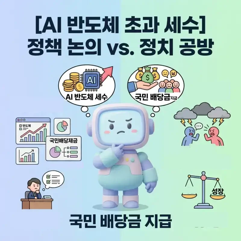 김용범 국민배당금제 AI 초과세수 환원 논쟁 진짜 질문은 따로 있다