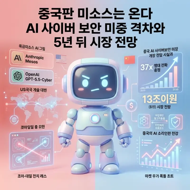 중국판 미소스는 온다 AI 사이버 보안 미중 격차와 5년 만에 37배 성장할 시장의 의미