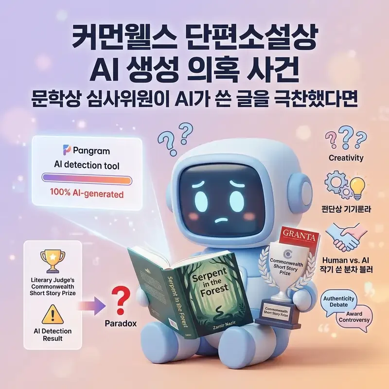 커먼웰스 단편소설상 AI 생성 의혹 사건 문학상 심사위원이 AI가 쓴 글을 극찬했다면