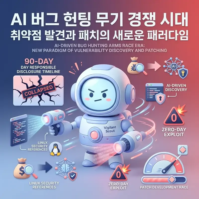 AI 버그 헌팅 무기 경쟁 시대 취약점 발견과 패치의 새로운 패러다임