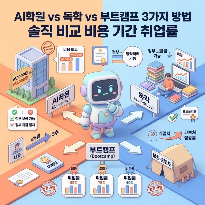 AI교육 완벽 가이드 2026 국비지원부터 부트캠프까지 총정리