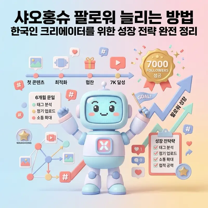 샤오홍슈 팔로워 늘리는 방법 한국인 크리에이터를 위한 성장 전략 완전 정리