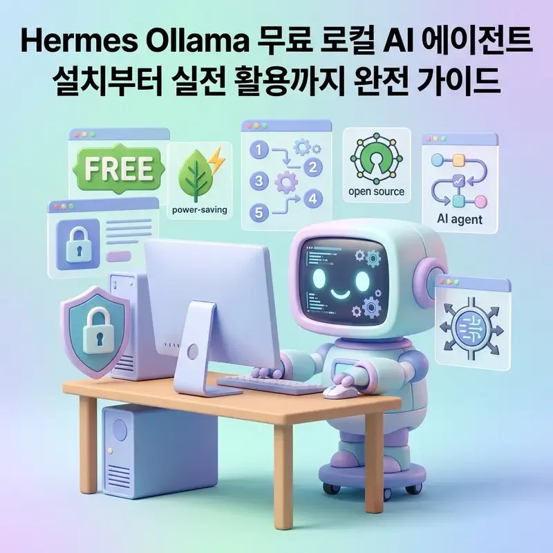 Hermes Ollama 무료 로컬 AI 에이전트 설치부터 실전 활용까지 완전 가이드