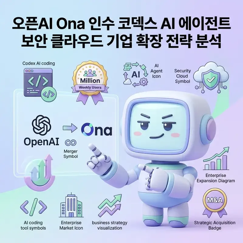 오픈AI Ona 인수 코덱스 AI 에이전트 보안 클라우드 기업 확장 전략 분석