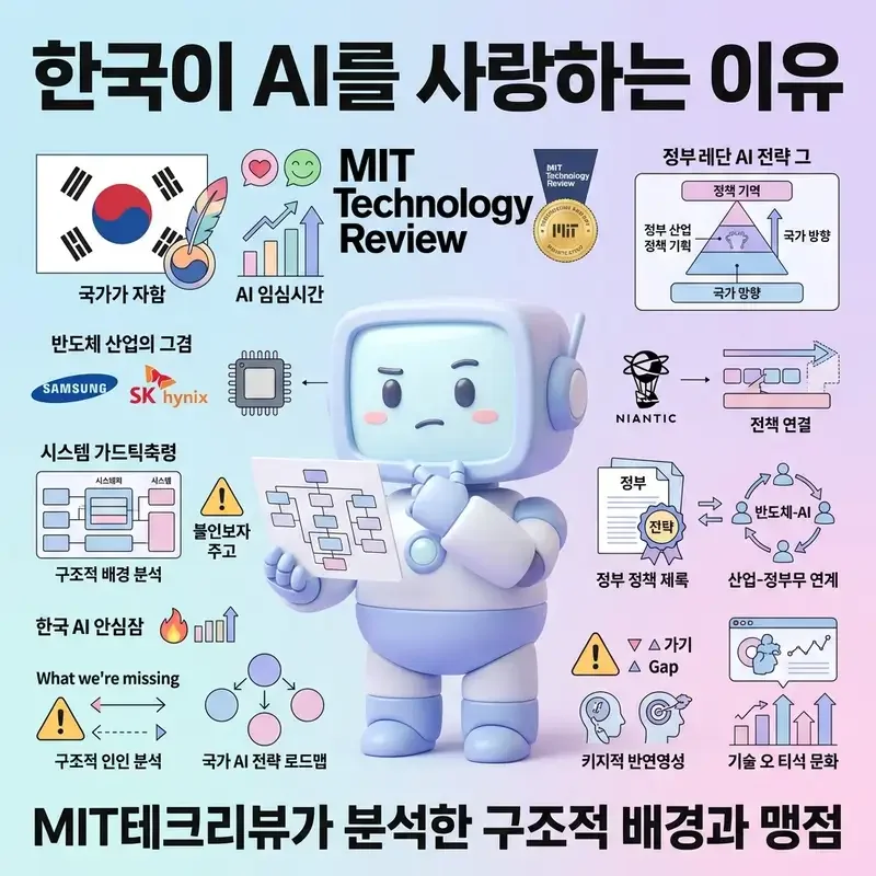 한국이 AI를 사랑하는 이유 MIT테크리뷰가 분석한 구조적 배경과 맹점