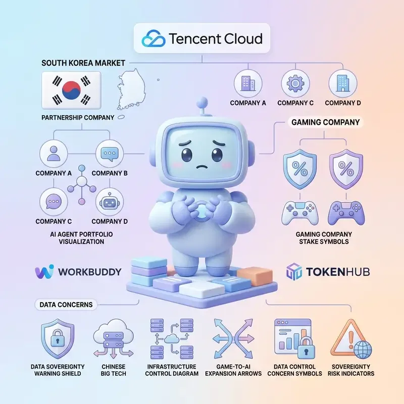 텐센트 클라우드 한국 AI 시장 본격 진출 게임사 지분에서 AI 인프라로 확장하는 전략 분석