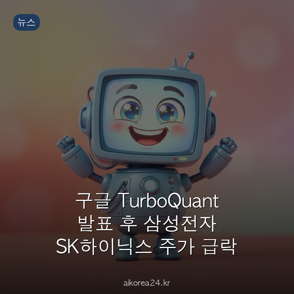 구글 TurboQuant 발표 후 삼성전자 SK하이닉스 주가 급락 제번스 역설이 답인 이유