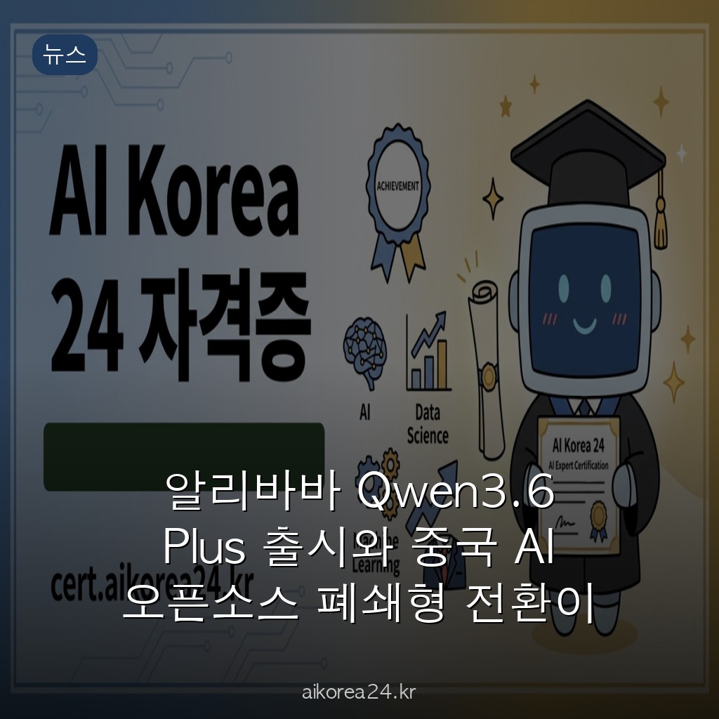알리바바 Qwen3.6 Plus 출시와 중국 AI 오픈소스 폐쇄형 전환이 의미하는 것