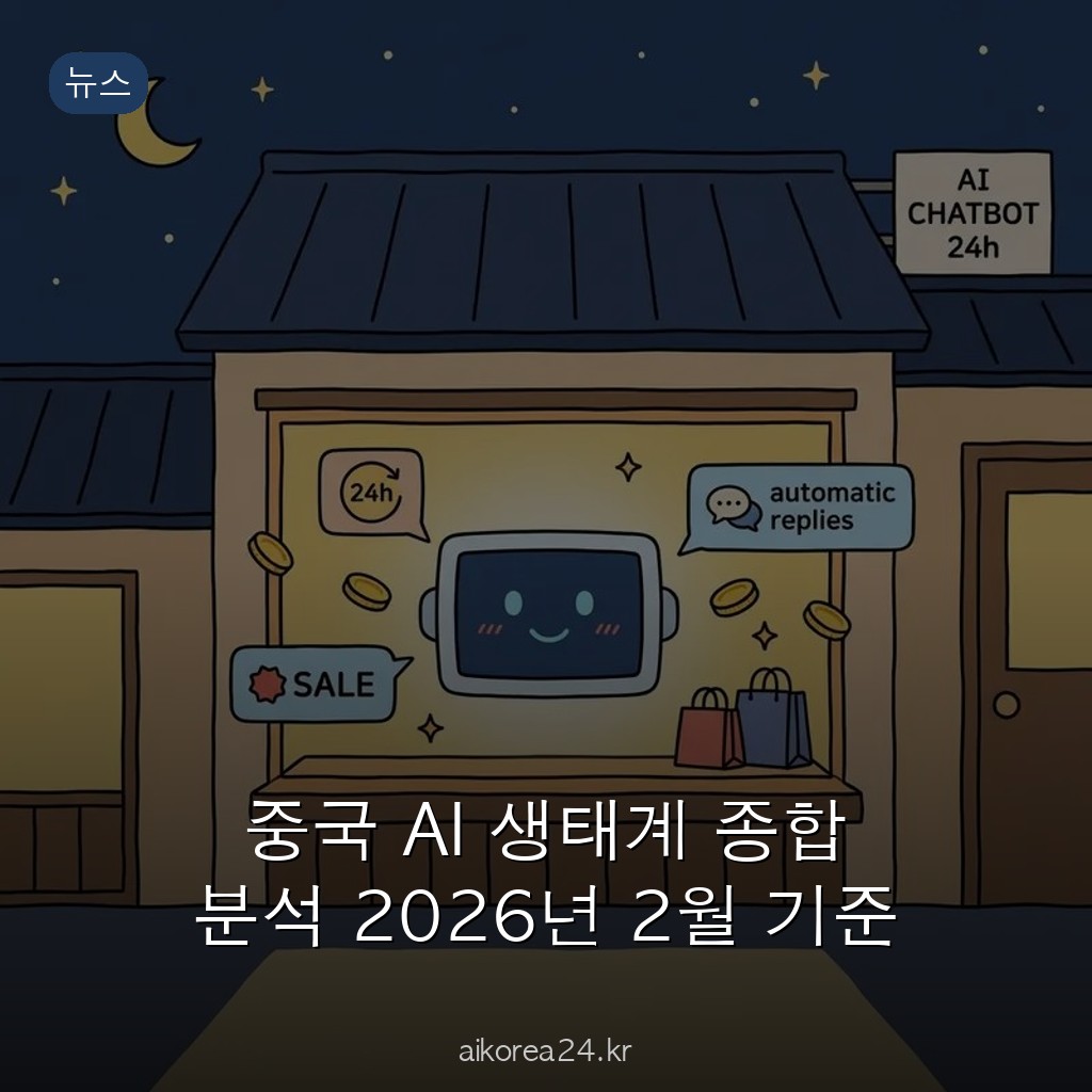 중국 AI 생태계 종합 분석 2026년 2월 기준